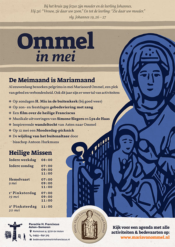 Poster Meimaand - Mariamaand