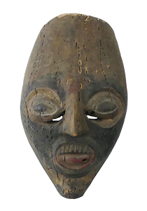 Masker uit Borneo