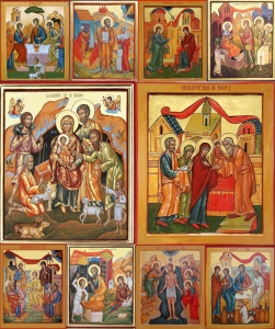 Met iconen van Advent naar Kerst