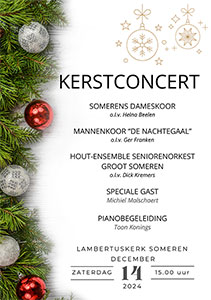 Kerstconcert Dameskoor, Nachtegaal en Hout-ensemble